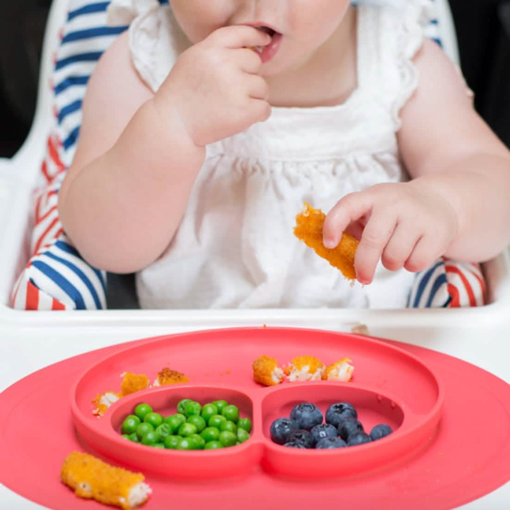 Silicone Feeding Placemat and 3-Section Plate by DailySale