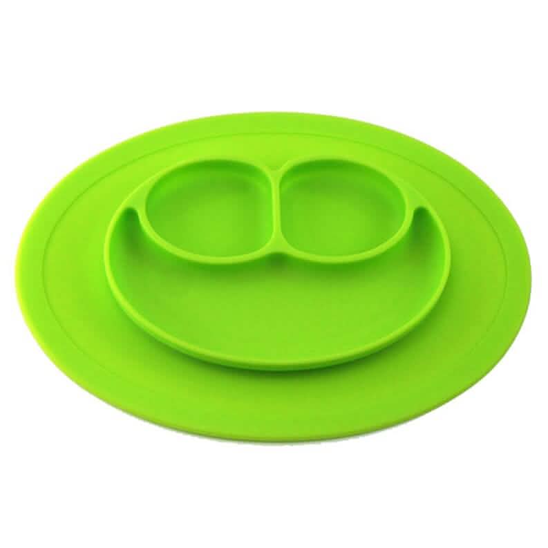 Silicone Feeding Placemat and 3-Section Plate by DailySale