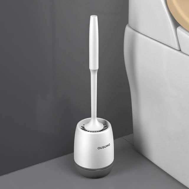 Silicone Head Toilet Brush Quick Draining Clean Tool by DailySale