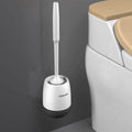 Silicone Head Toilet Brush Quick Draining Clean Tool by DailySale