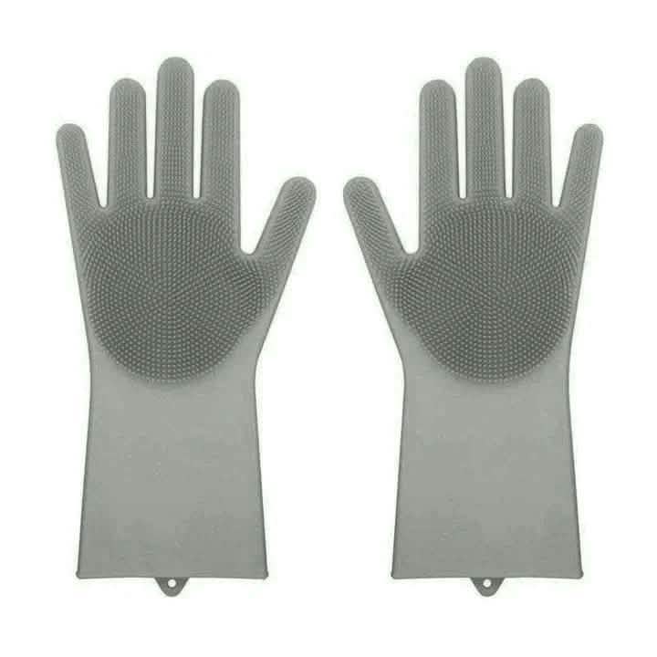 Silicone Scrubber Bristly Gloves by DailySale