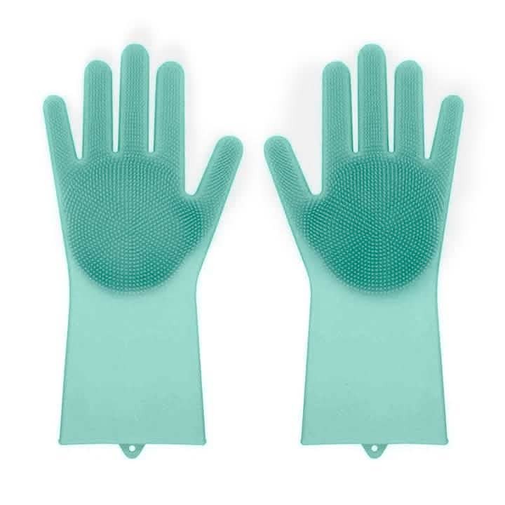 Silicone Scrubber Bristly Gloves by DailySale
