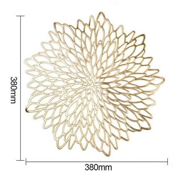 Silver and Gold Decorative Placemats by DailySale