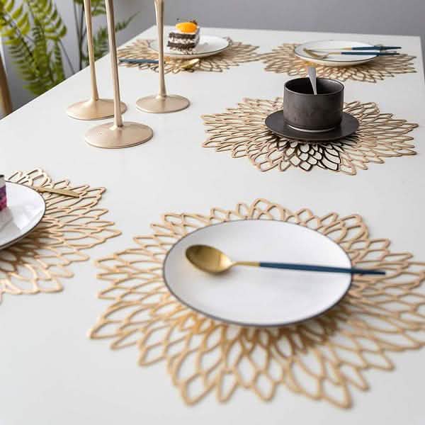 Silver and Gold Decorative Placemats by DailySale