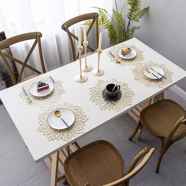 Silver and Gold Decorative Placemats by DailySale
