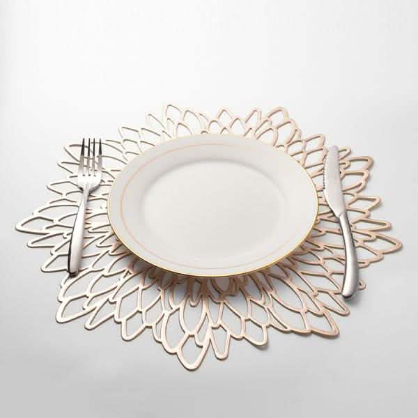 Silver and Gold Decorative Placemats by DailySale