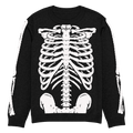 Skeleton Squad Knit Crew Neck Sweater by Goth Cloth Co.