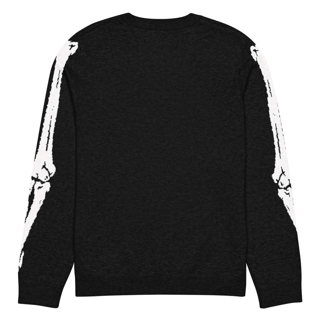 Skeleton Squad Knit Crew Neck Sweater by Goth Cloth Co.