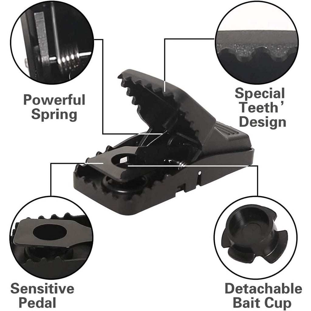 Small Effective Sanitary Safe Mouse Catcher for Family and Pet by DailySale