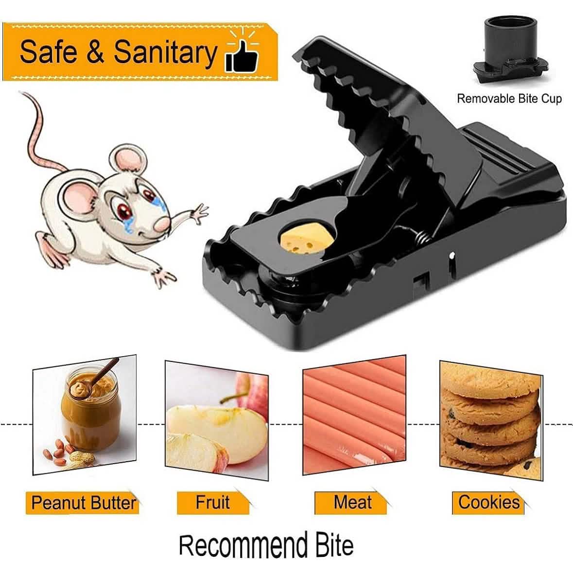 Small Effective Sanitary Safe Mouse Catcher for Family and Pet by DailySale