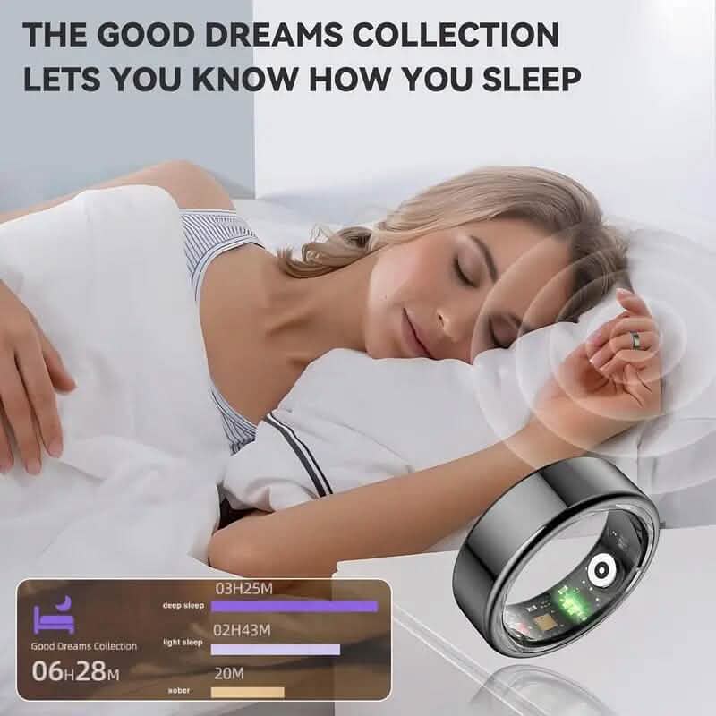 Smart Ring Fitness Assistant by DailySale