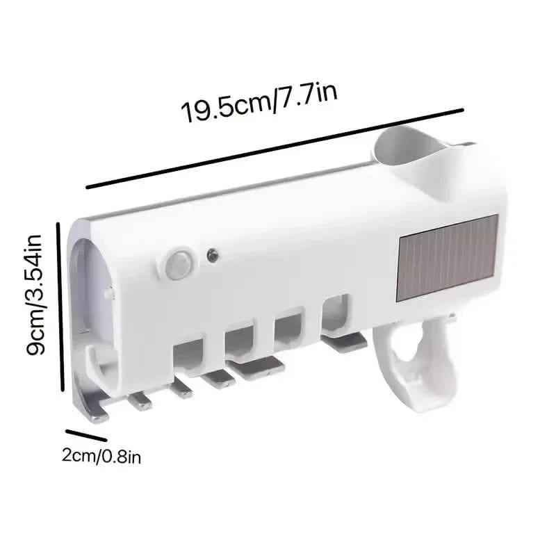 Smart Wall-Mounted Toothbrush UV Sterilizer by DailySale