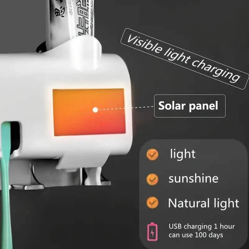 Smart Wall-Mounted Toothbrush UV Sterilizer by DailySale