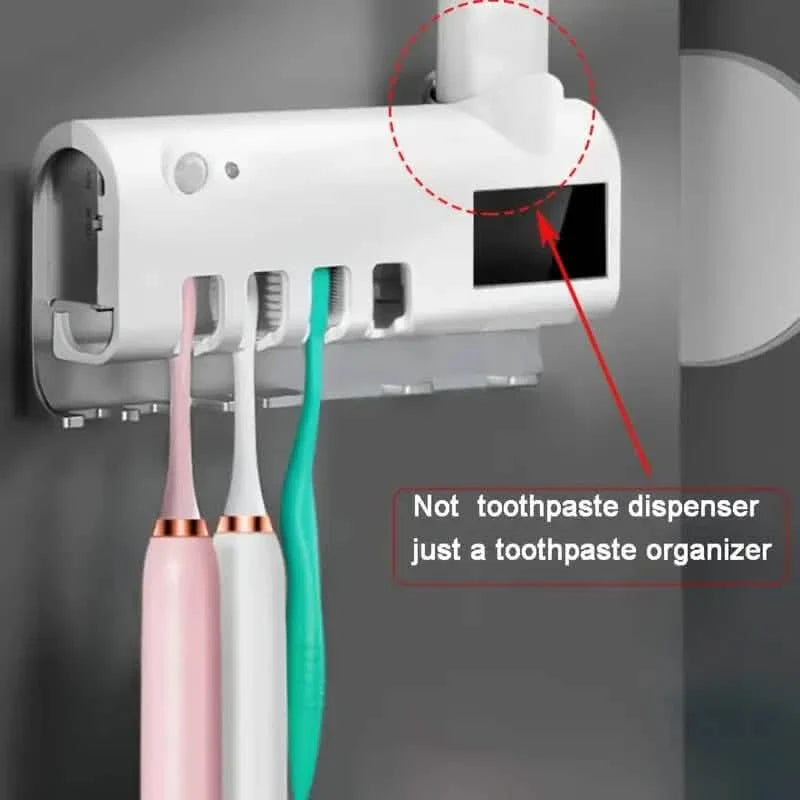 Smart Wall-Mounted Toothbrush UV Sterilizer by DailySale