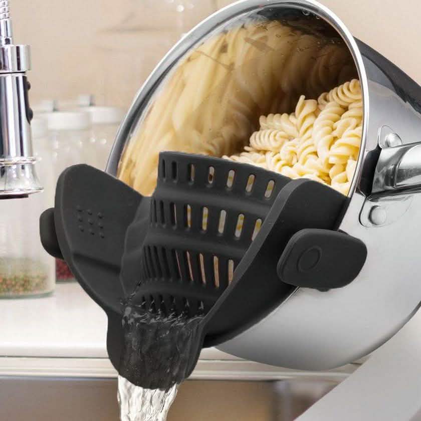 Snap 'N Strain Kitchen Strainer by DailySale