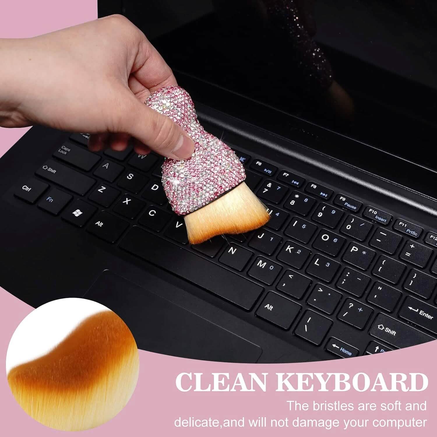 Soft Bristle Car Interior Cleaning Brush by DailySale