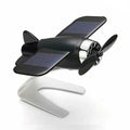 Solar Airplane Creative Car Decoration by DailySale