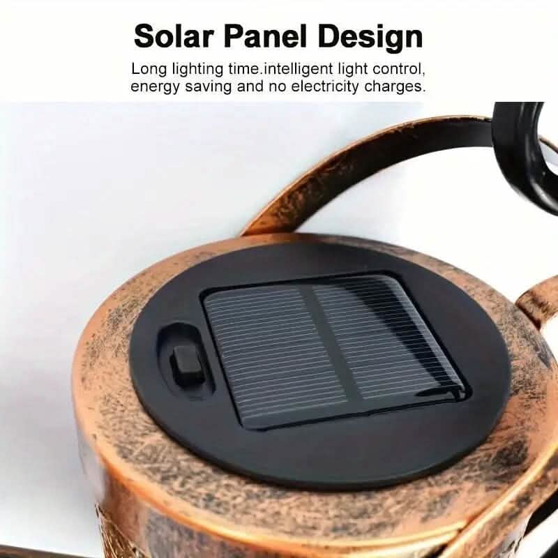 Solar LED Watering Can String Lights by DailySale