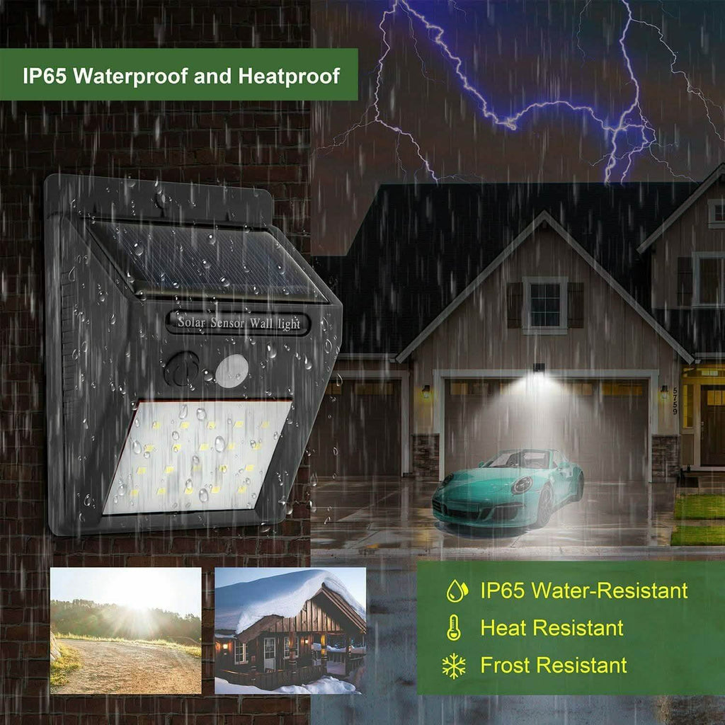 Solar Light 20 LEDs Outdoor PIR by DailySale