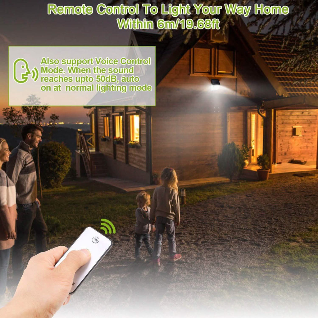 Solar Lights 88 LEDs Outdoor Wall Lamps by DailySale