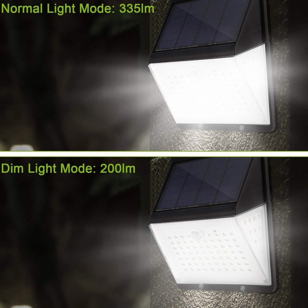 Solar Lights 88 LEDs Outdoor Wall Lamps by DailySale