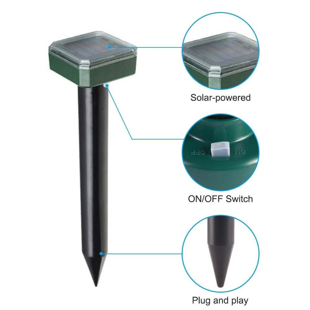 Solar Mole Repellent by DailySale