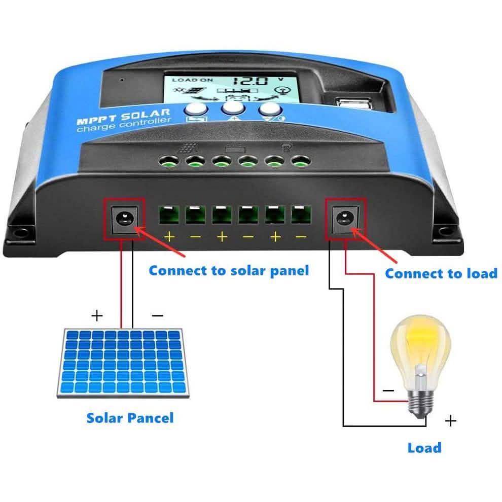 Solar Panel Regulator Charge Controller by DailySale