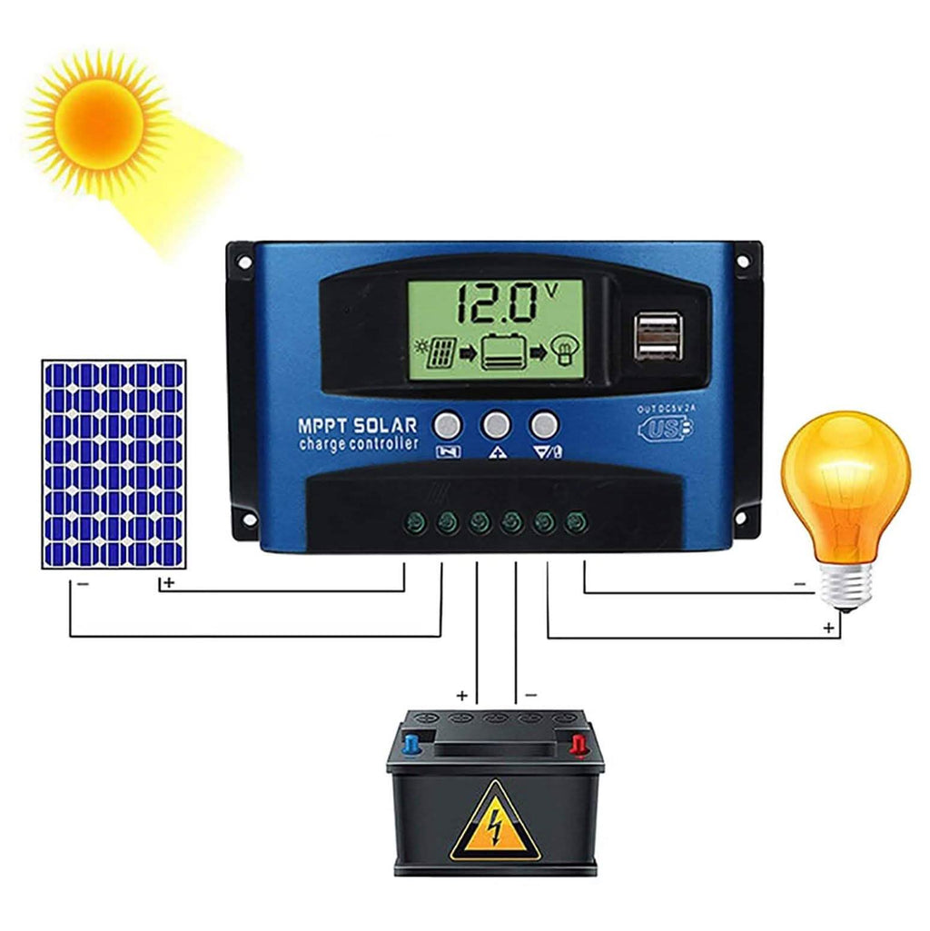 Solar Panel Regulator Charge Controller by DailySale
