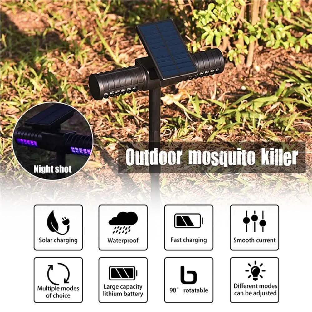 Solar Powered Bug Zapper by DailySale