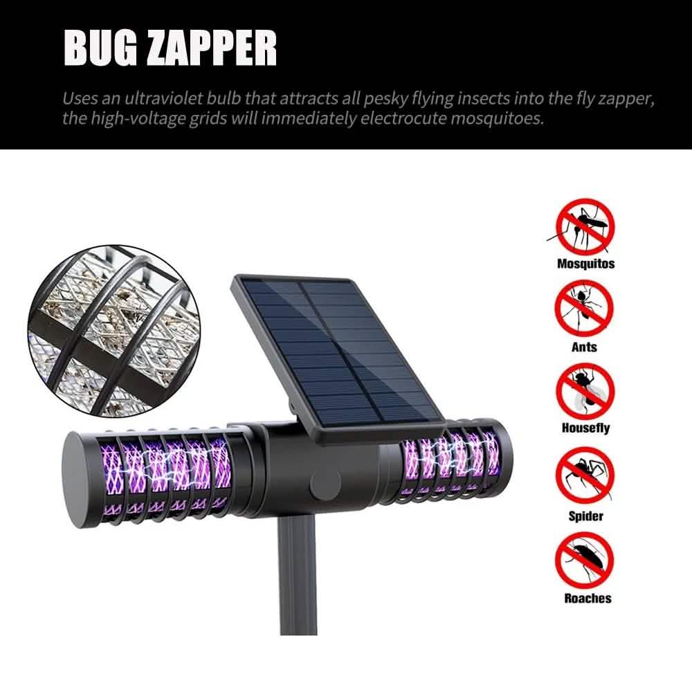 Solar Powered Bug Zapper by DailySale