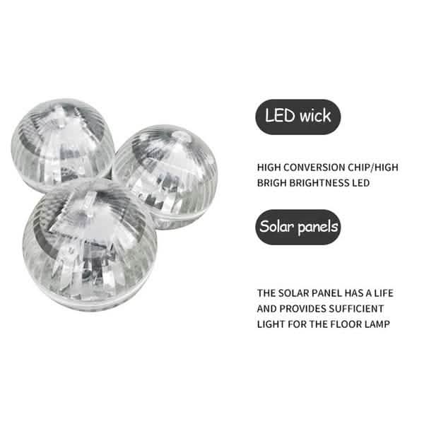 Solar Powered Floating Pond Light Garden Swimming Pool Color Changing LED Lamp by DailySale