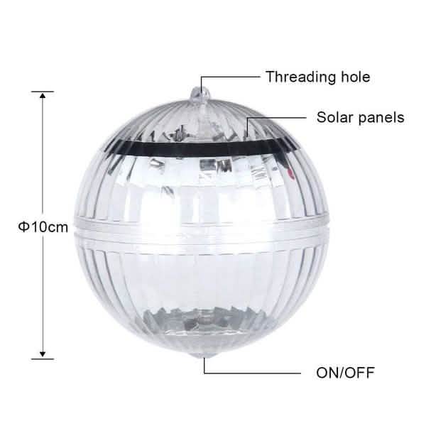 Solar Powered Floating Pond Light Garden Swimming Pool Color Changing LED Lamp by DailySale