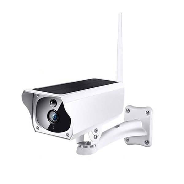 Solar Powered IP Camera with Rechargable Batteries HD 1080p Loop Recording by DailySale