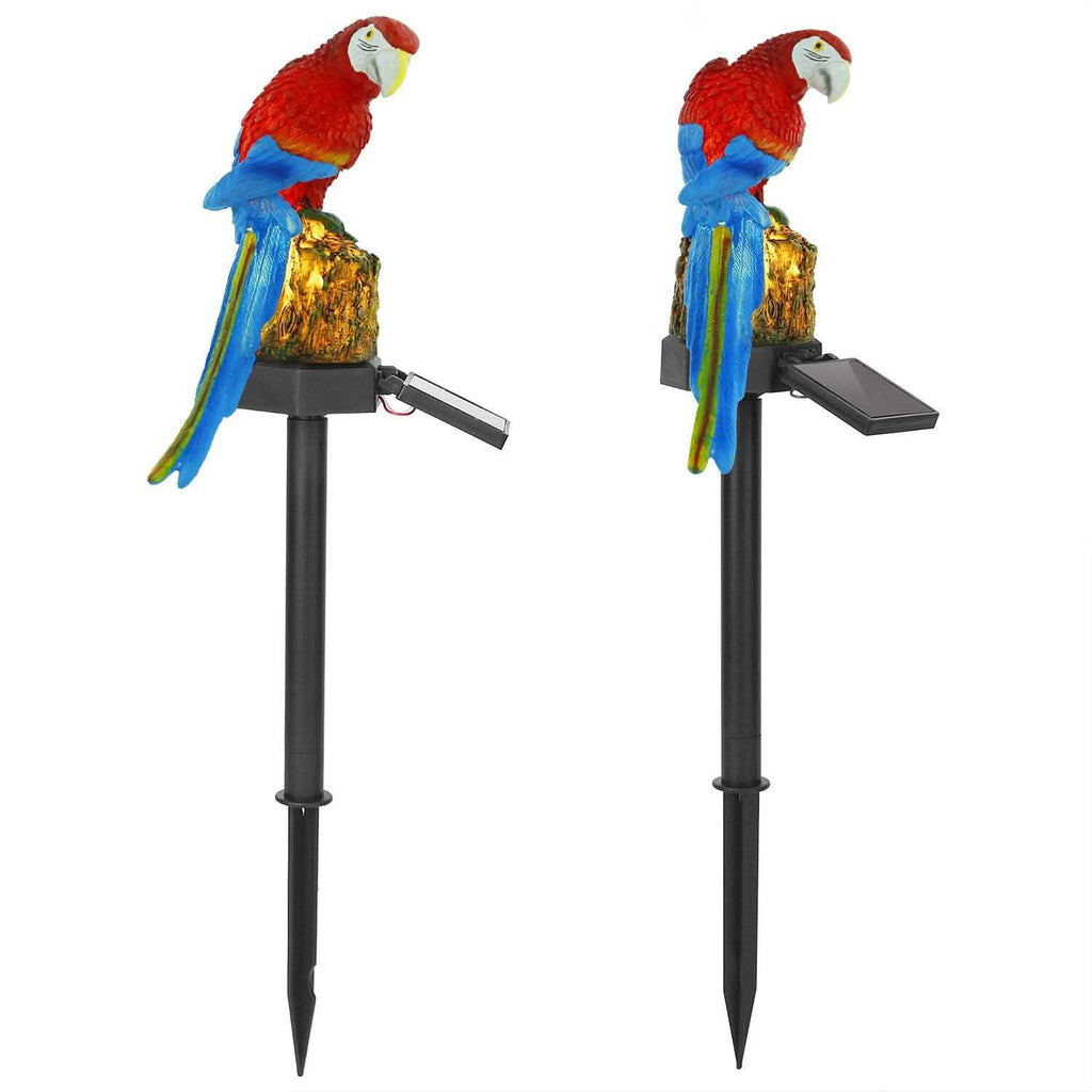 Solar Powered Parrot Garden Light IP65 Waterproof LED by DailySale