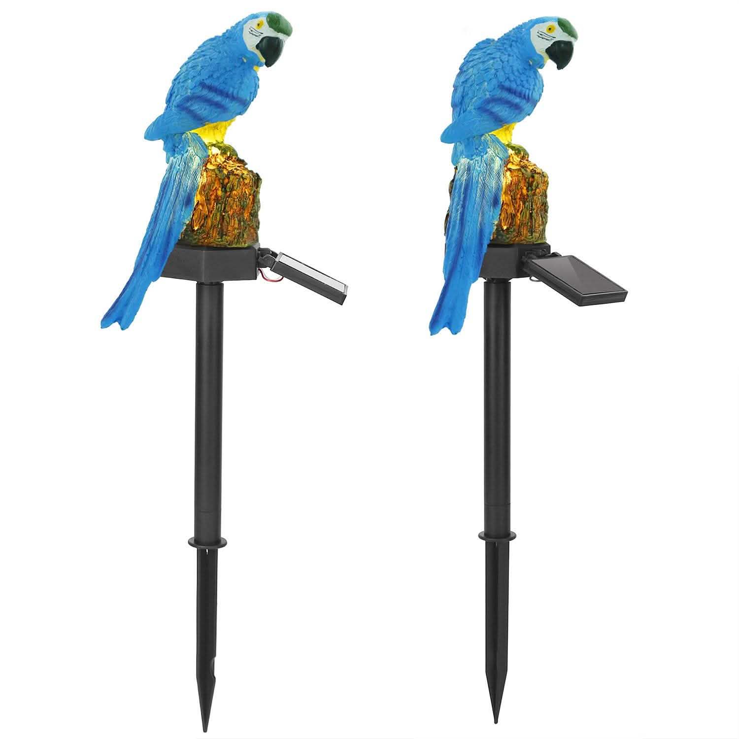 Solar Powered Parrot Garden Light IP65 Waterproof LED by DailySale