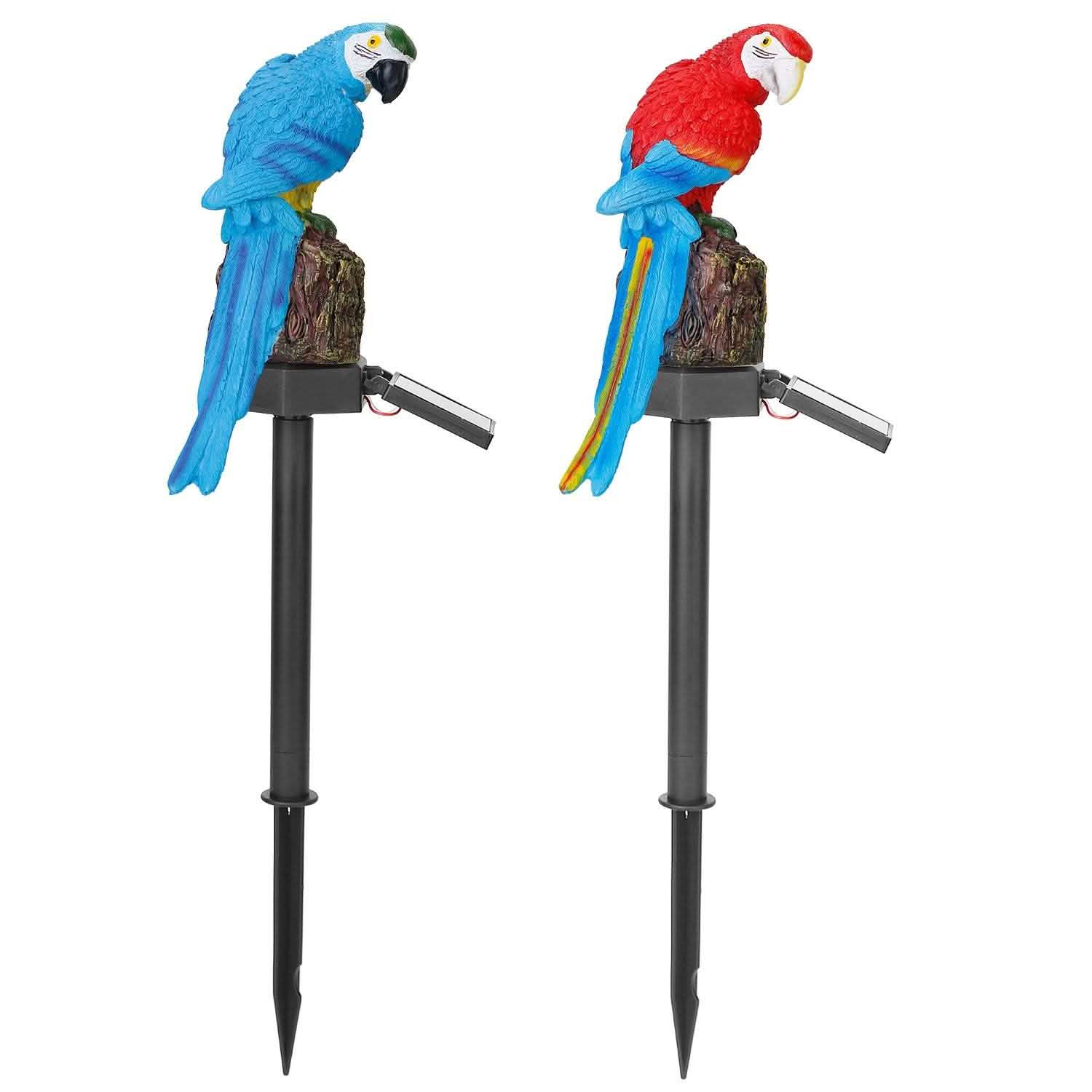 Solar Powered Parrot Garden Light IP65 Waterproof LED by DailySale