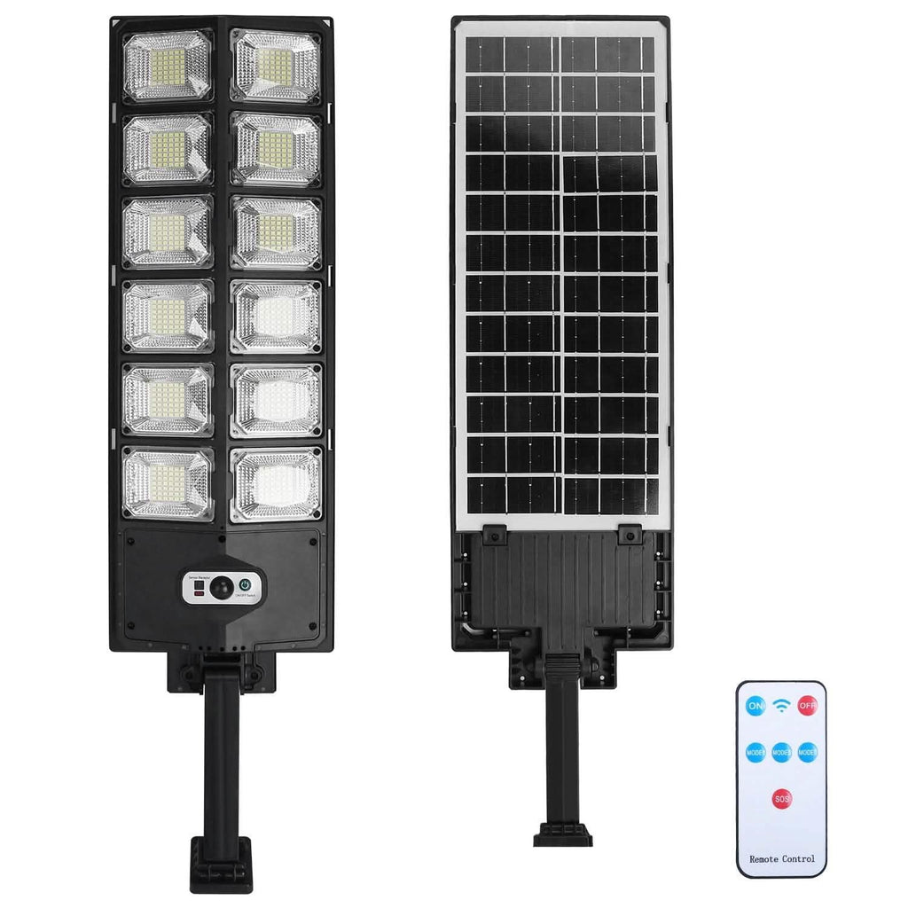 Solar Powered Wall Light Beads PIR Motion Sensor by DailySale