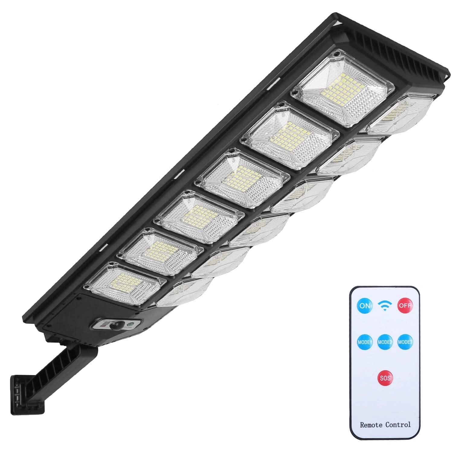 Solar Powered Wall Light Beads PIR Motion Sensor by DailySale