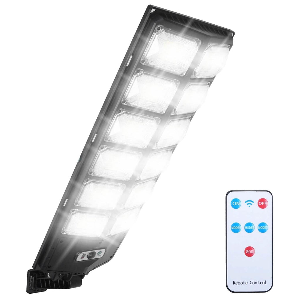 Solar Powered Wall Light Beads PIR Motion Sensor by DailySale