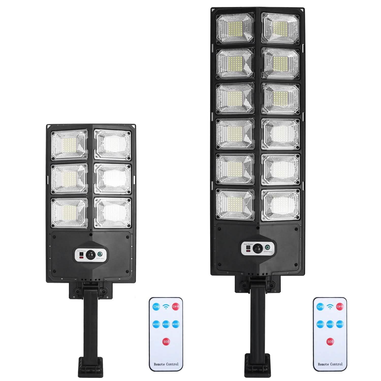 Solar Powered Wall Light Beads PIR Motion Sensor by DailySale