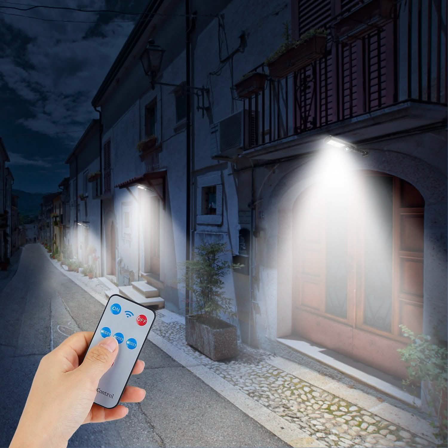 Solar Powered Wall Outdoor Lights by DailySale
