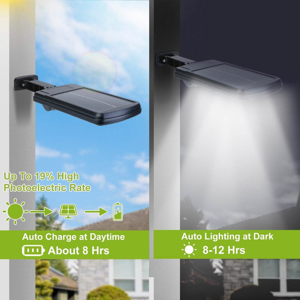 Solar Powered Wall Outdoor Lights by DailySale