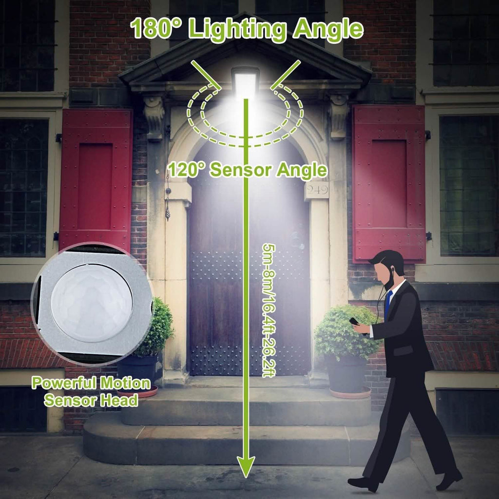 Solar Powered Wall Outdoor Lights by DailySale