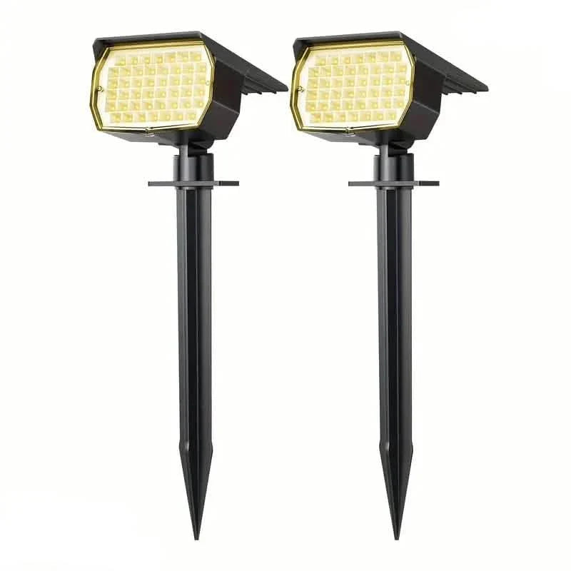 Solar Spot Lights and Solar Motion Sensor Spotlights by DailySale