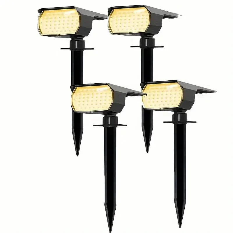 Solar Spot Lights and Solar Motion Sensor Spotlights by DailySale
