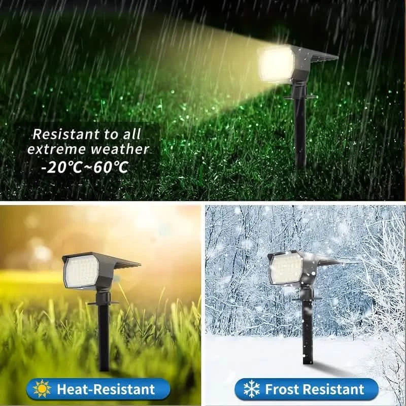 Solar Spot Lights and Solar Motion Sensor Spotlights by DailySale