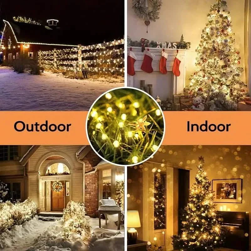 Solar String Lights Outdoor Waterproof by DailySale