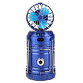 Solar USB Charging Tent Light + Fan by DailySale