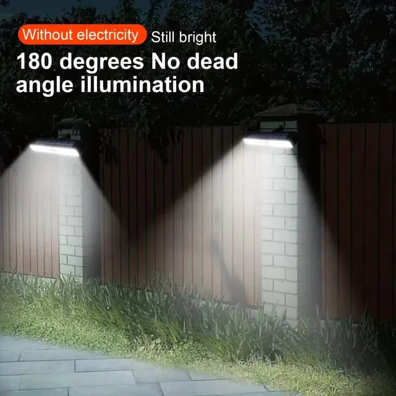 Solar Waterproof Movement Induction Wall Lamp by DailySale