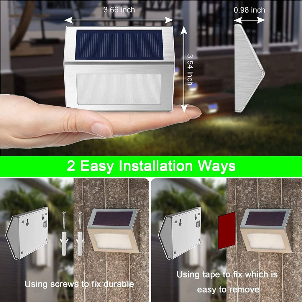 Solar Waterproof Outdoor Lights by DailySale